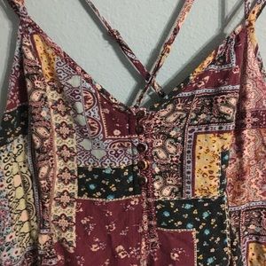 AEO Floral Paisley Top